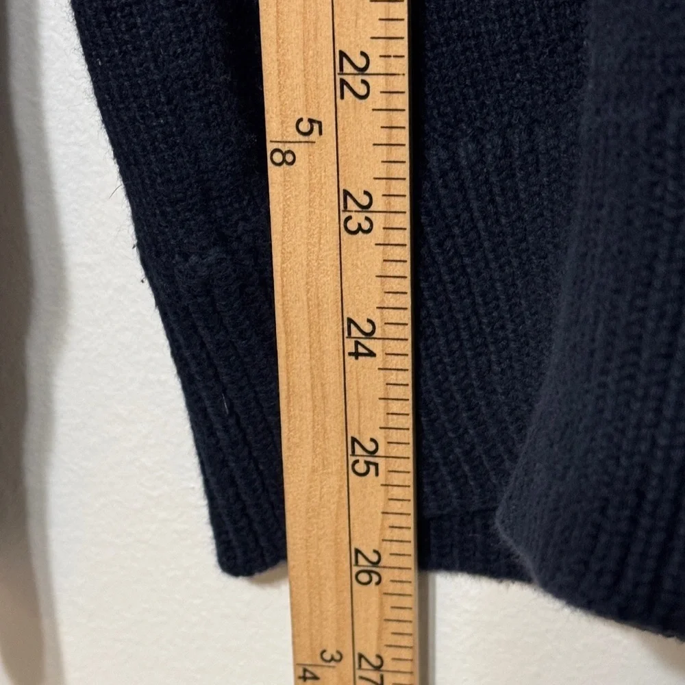 J. Crew Half-Zip Navy Sweater Size Medium Men’s Cotton